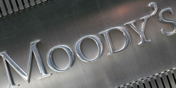 L'agence de notation financière Moody's, à New York.
