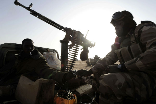 Des soldats maliens dans le nord du pays, en février 2017 (archives / Illustration).