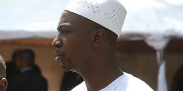 Mahamadou Camara lors du premier conseil des ministres du gouvernement Moussa Mara, le 17 avril 2014