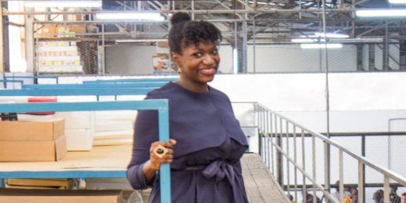 L'entrepreneuse Fatoumata Bâ a fondé en 2018 la start-up Janngo, ce qui signifie "Demain" en peul.