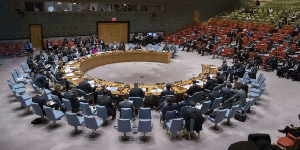 Au Conseil de sécurité de l’ONU.