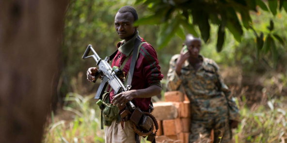 Des combattants de l'ex-Séléka, à Bangui en 2013 (Archives).