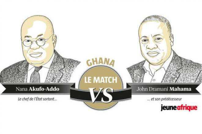Présidentielle au Ghana : John Dramani Mahama espère tenir sa revanche contre Nana Akufo-Addo