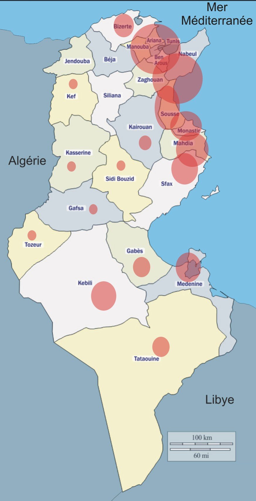 En Tunisie Le Coronavirus Accentue La Fracture Territoriale Jeune Afrique