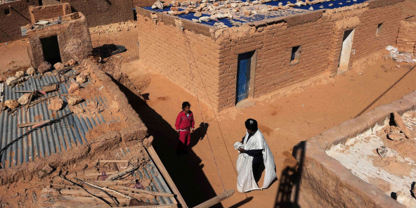 Dans le camp de réfugiés de Smara, près de Tindouf, en mars 2016.