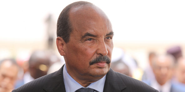 Le président mauritanien Mohamed Ould Abdelaziz, en juillet 2018.