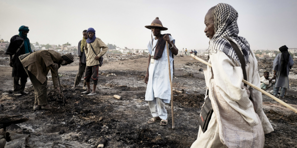 Ces Peuls avaient fui le centre du Mali pour se réfugier dans le camp de Faladié, près de Bamako. Celui-ci a été ravagé par un incendie le 28 avril.