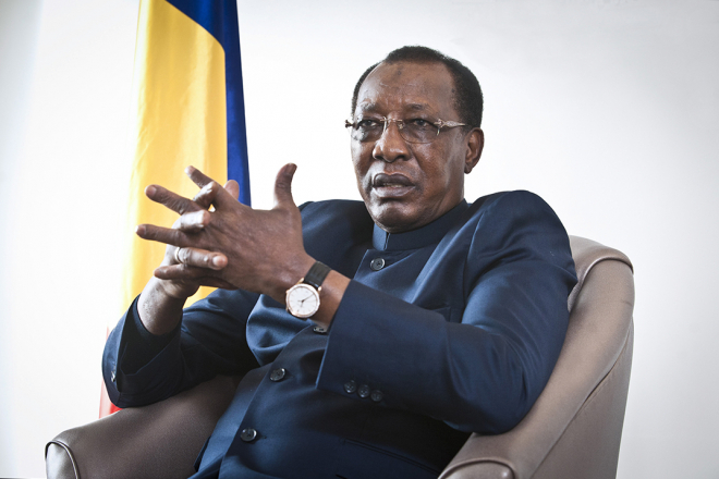 Tchad : le président Idriss Déby Itno investi candidat à un 6e mandat