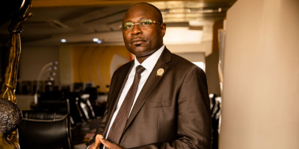 Eddie Komboïgo, candidat à la présidentielle au Burkina sous les couleurs du CDP de Blaise Compaoré.