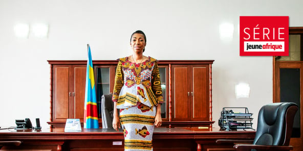 Jeanine Mabunda, au cœur du bras de fer entre Kabila et Tshisekedi
