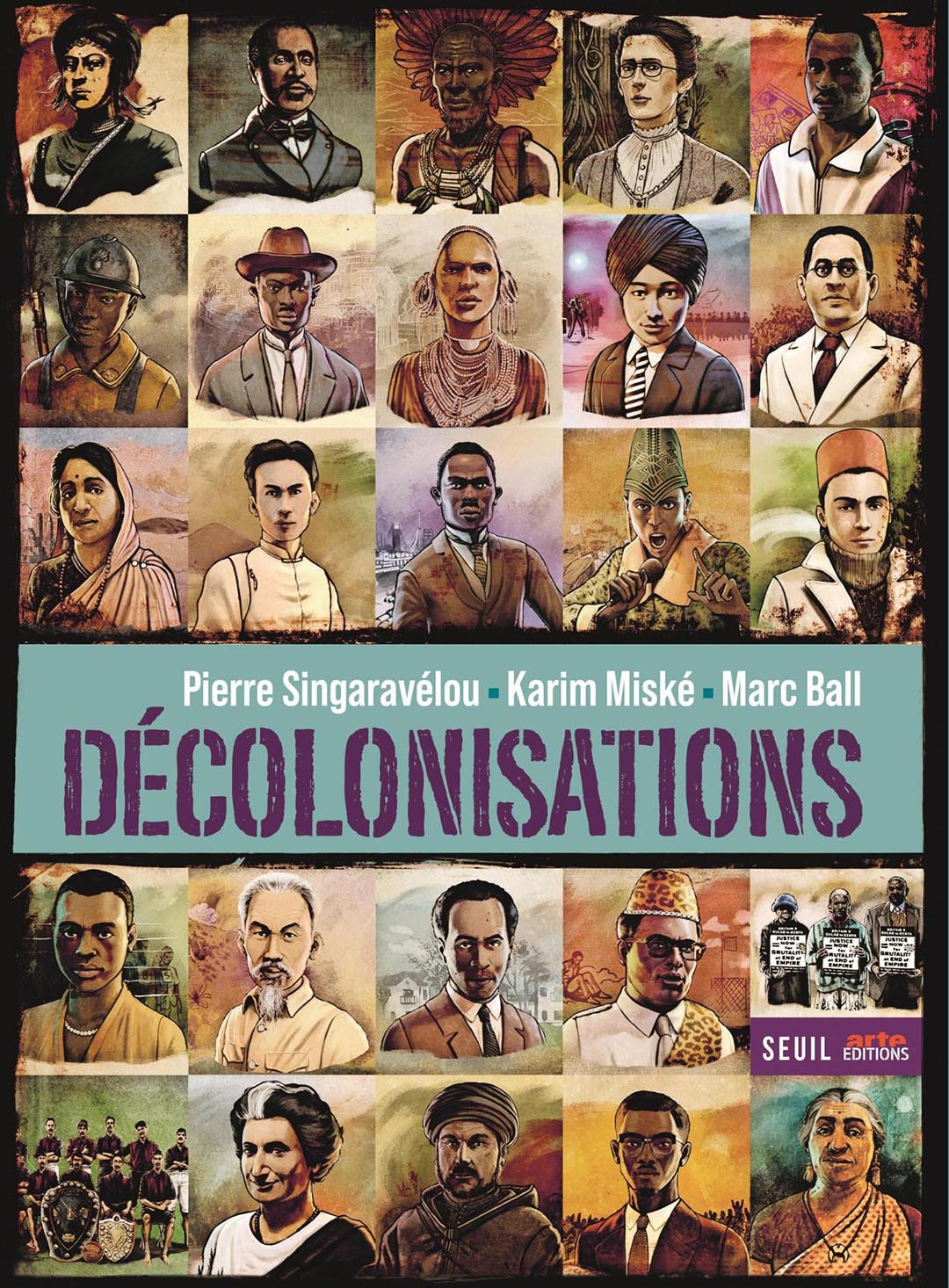 « Décolonisations », de Pierre Singaravélou, Karim Miské et Marc Ball, Seuil – Arte Editions, 232 p., 29,90 euros