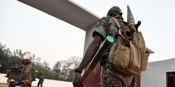 Une centaine de militaires sont désormais stationnés à Kafolo – un autre groupe est positionné un peu plus loin, à Bavé (photo d’illustration).