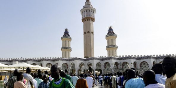 La grande mosquée de Touba, le 28 octobre 2018.
