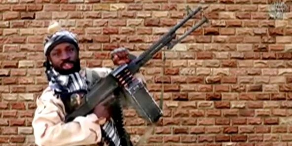 Abubakar Shekau, dans une vidéo de propagande de Boko Haram, diffusée en janvier 2018, aurait été tué le 19 mai par les jihadistes de l’ISWAP.