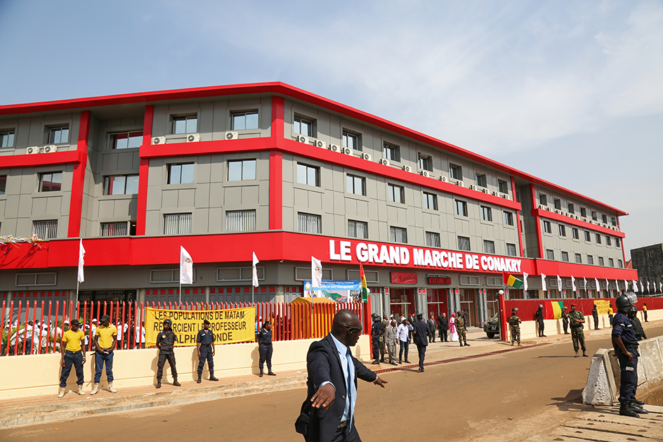 Marché de Conakry.