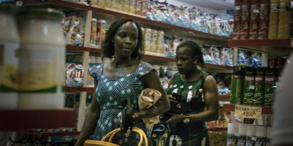 Supermarché Cash Ivoire – St Michel Adjamé, à Abidjan.