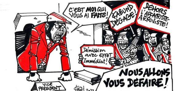 APRES L'EXPEDITION PUNITIVE DE LA GR COMMANDITEE, SEMBLE-T-IL PAR LA HAUTE HIERACHIE DONT IL A FAIT L'OBJET, JM KABUNDA DEMISSIONNE DE LA VICE-PRESIDENCE DE L'ASSEMBLEE NATIONALE ! UNE AFFAIRE SERIEUSE A L'UDPS, L'UDPS DEVENU UN "BATEAU IVRE" ?  Kabundkash-592x296