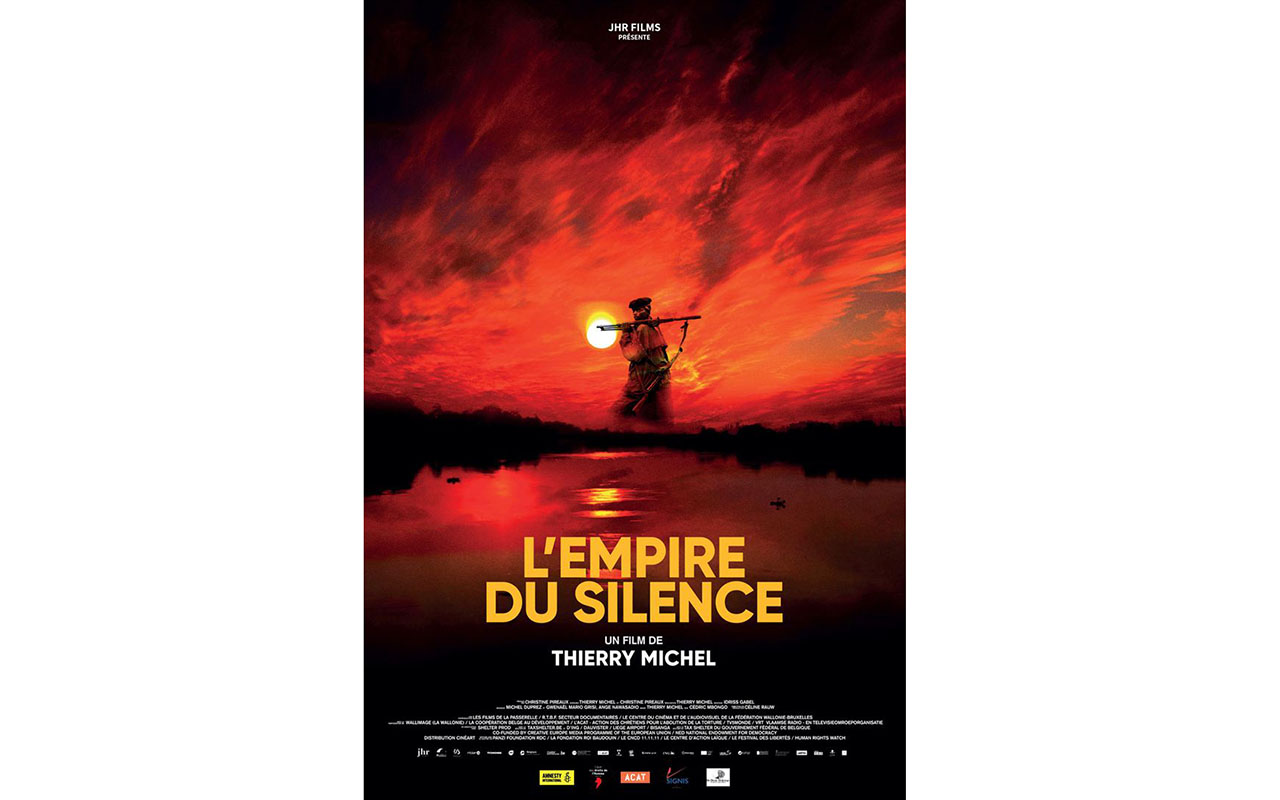 L'affiche du film « L'Empire du silence », le dernier film documentaire du réalisateur belge Thierry Michel. © JHR Films