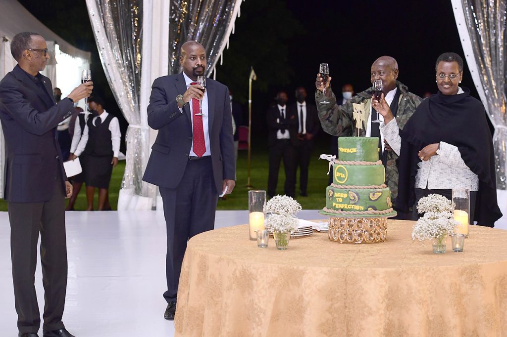 Ouganda Rwanda Muhoozi Fete Son Anniversaire En Grande Pompe Et Avec Kagame Jeune Afrique